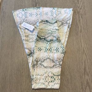 Teeki Snake Bell Bottom Flare Yoga Pants